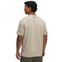 Under Armour Tech Vent Short Sleeve - City Khaki / Khaki Base / Black - S