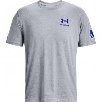Under Armour Freedom Flag Gradient T-Shirt - Grey