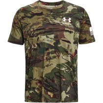 Under Armour Freedom Camo T-Shirt - UA Forest All Season Camo - S