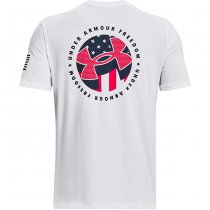 Under Armour Freedom USA T-Shirt - White - S