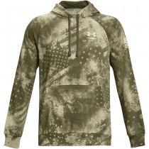 Under Armour Freedom Rival Fleece Amp Hoodie - Olive