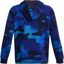 Under Armour Freedom Rival Fleece Amp Hoodie - Team Royal / Viral Blue - M