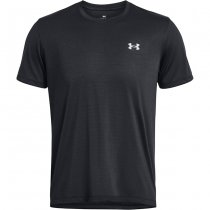 Under Armour Launch Short Sleeve - Black / Reflective - XL