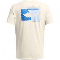 Under Armour Mens Marlin Short Sleeve - Summit White - 2XL