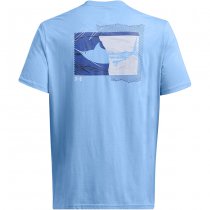 Under Armour Mens Marlin Short Sleeve - Tech Blue - 2XL