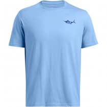 Under Armour Mens Marlin Short Sleeve - Tech Blue - M