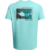 Under Armour Mens Marlin Short Sleeve - Radial Turquoise / Coastal Teal - M