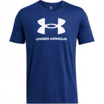 Under Armour Mens Sportstyle Logo Short Sleeve - Tech Blue / White - XL