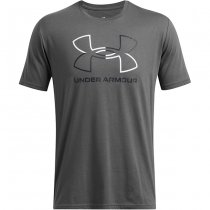 Under Armour Mens Foundation Short Sleeve - Dark Grey