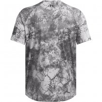 Under Armour Mens Freedom Camo T-Shirt - Mod Grey / Black - 2XL
