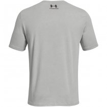 Under Armour Mens Freedom Flag Printed T-Shirt - Steel Medium Heather / Black - 3XL