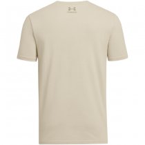 Under Armour Mens Freedom Flag Printed T-Shirt - Desert Sand / Bayou - XL