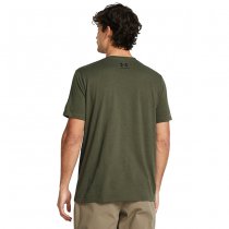 Under Armour Mens Freedom Flag Printed T-Shirt - Marine OD Green - 2XL