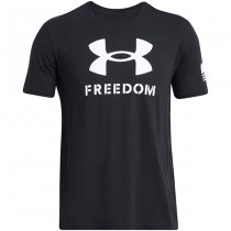 Under Armour Mens Freedom Logo T-Shirt - Black