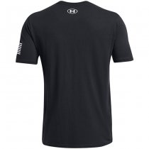 Under Armour Mens Freedom Logo T-Shirt - Black / White - M