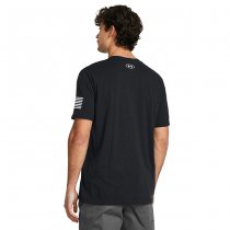 Under Armour Mens Freedom Logo T-Shirt - Black / White - S
