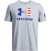 Under Armour Mens Freedom Logo T-Shirt - Royal Heather - L