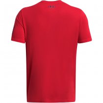 Under Armour Mens Freedom Logo T-Shirt - Red - L