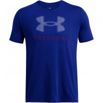 Under Armour Mens Freedom Amp T-Shirt - Royal - S