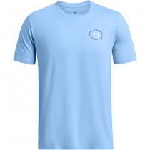 Under Armour Mens Freedom Marlin T-Shirt - Carolina Blue - M