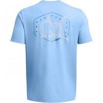 Under Armour Mens Freedom Marlin T-Shirt - Carolina Blue - XL