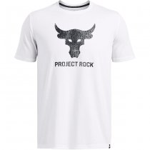 Under Armour Project Rock Payoff T-Shirt - White / Black - M