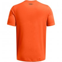 Under Armour Project Rock Payoff T-Shirt - Team Orange / Black - 2XL