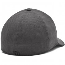 Under Armour Mens ArmourVent Stretch Fit Cap - Grey / Black - L/XL