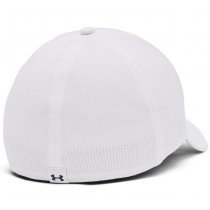 Under Armour Mens ArmourVent Stretch Fit Cap - White / Grey - L/XL