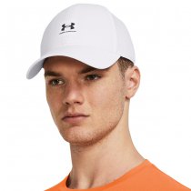 Under Armour Mens ArmourVent Stretch Fit Cap - White / Grey - L/XL