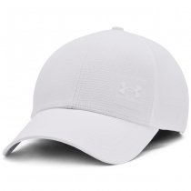 Under Armour Mens ArmourVent Stretch Fit Cap - White