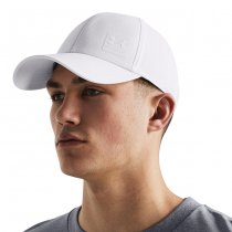 Under Armour Mens ArmourVent Stretch Fit Cap - White - L/XL