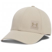 Under Armour Mens ArmourVent Stretch Fit Cap - Khaki