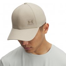 Under Armour Mens ArmourVent Stretch Fit Cap - Khaki - L/XL