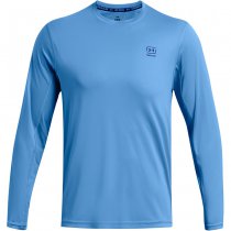Under Armour Mens Fish Pro Freedom Back Shirt - Carolina Blue