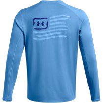 Under Armour Mens Fish Pro Freedom Back Shirt - Carolina Blue - 2XL