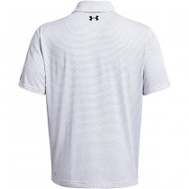 Under Armour Playoff 3.0 Freedom Print Polo - White / Red - 2XL