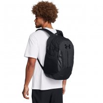 Under Armour Hustle 6.0 Pro Backpack - Black / Black