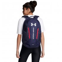 Under Armour Hustle 6.0 Pro Backpack - Navy Blue / Navy Blue / White
