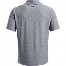 Under Armour Mens Tee To Green Freedom Polo - Steel / Black - 2XL