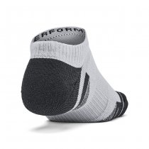 Under Armour Performance Tech 6-Pack No Show Socks - Mod Grey / Mod Grey - XL