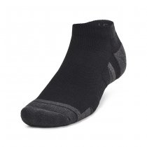 Under Armour Performance Tech 6-Pack Low Cut Socks - Black / Grey