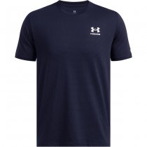 Under Armour Mens Freedom Veterans Day T-Shirt - Navy Blue / White - L