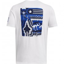 Under Armour Mens Freedom By Air T-Shirt - White - S