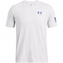 Under Armour Mens Freedom By Air T-Shirt - White - XL