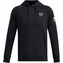 Under Armour Mens Freedom Flag Hoodie - Black