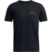Under Armour Mens Schematic Elk Short Sleeve - Black / Grey - S