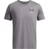 Under Armour Mens Schematic Elk Short Sleeve - Titan Grey / Anthracite - L