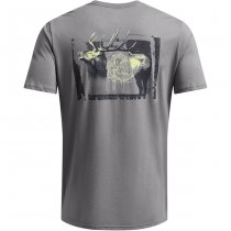Under Armour Mens Schematic Elk Short Sleeve - Titan Grey / Anthracite - L