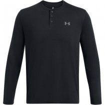 Under Armour Mens Expanse Henley - Black / Grey - S